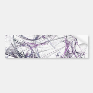 Pegatina Para Coche Spider Web Fractal Background Bumper Sticker