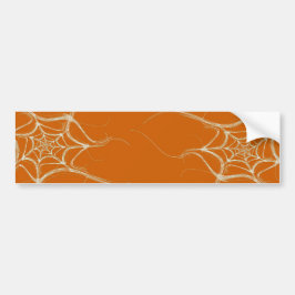Pegatina Para Coche Spider Web Fractal Background Bumper Sticker