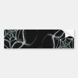 Pegatina Para Coche Spider Web Fractal Background Bumper Sticker