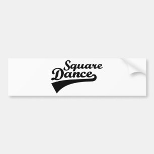 Pegatina Para Coche Square dance