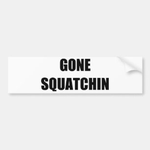 PEGATINA PARA COCHE SQUATCHIN IDO