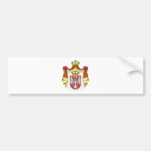 Pegatina Para Coche Srbija Grb - Veliki/escudo de armas servio -