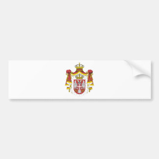Pegatina Para Coche Srbija Grb - Veliki/escudo de armas servio -