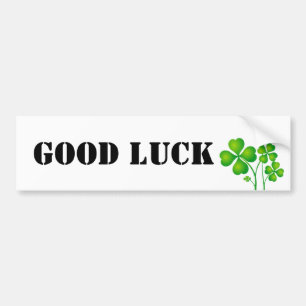 Pegatina Para Coche St. Patrick's Day Clover / Shamrocks + your ideas