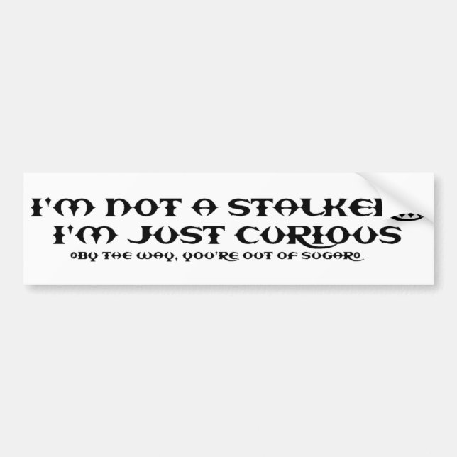 PEGATINA PARA COCHE STALKER2 (Frente)