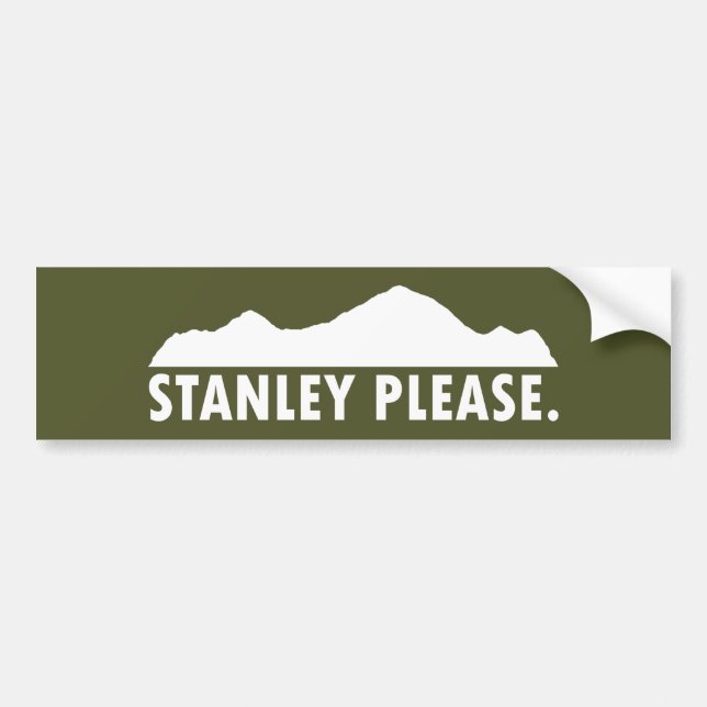 Pegatina Para Coche Stanley Idaho Please (Frente)