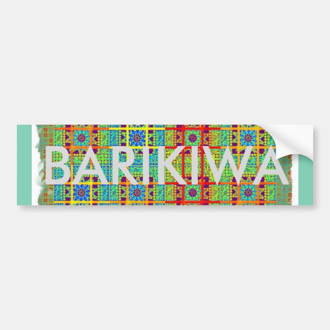 Pegatina Para Coche Stay Blessed Template Car Bumper Sticker (Frente)