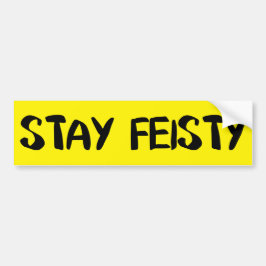 Pegatina Para Coche Stay Feisty Animation