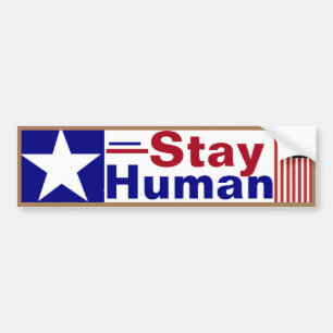 Pegatina Para Coche Stay Human