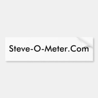 Pegatina Para Coche Steve-O-Meter.Com