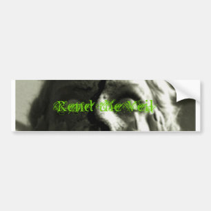 Pegatina Para Coche Sticker3 Grn], Rend el velo