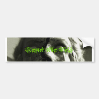 Pegatina Para Coche Sticker3 Grn], Rend el velo