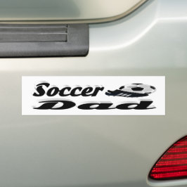 Pegatina Para Coche Sticker Bumper de Soccer Dad
