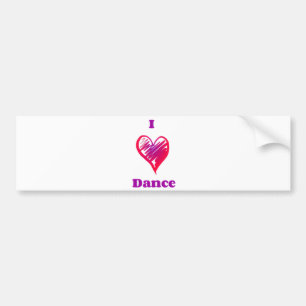 Pegatina Para Coche Sticker de baile.