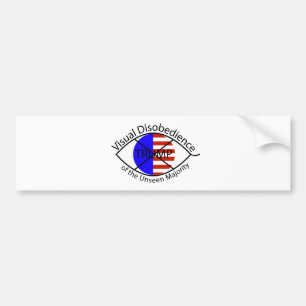 Pegatina Para Coche Sticker de la mayoría invisible, VisDis DT