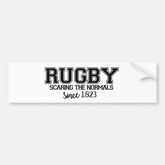 Pegatina Para Coche Sticker Rugby quote (Frente)
