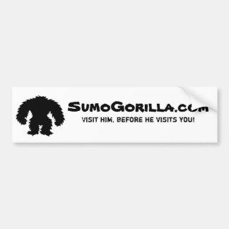 Pegatina Para Coche sticker-SumoGorilla.com de parachoques