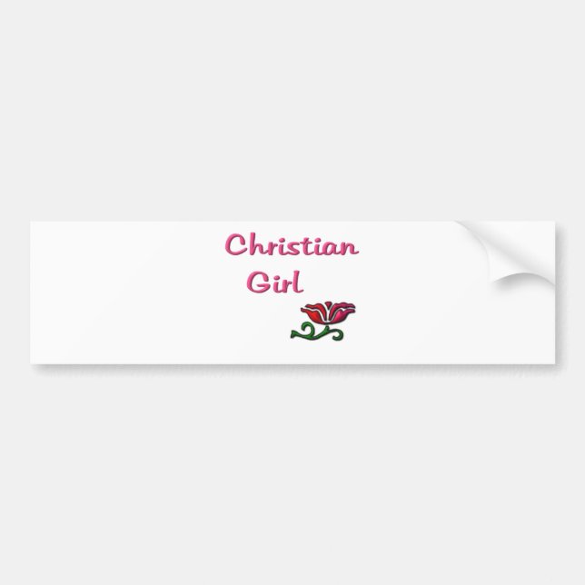 Pegatina Para Coche stickers de parachoques cristianos (Frente)