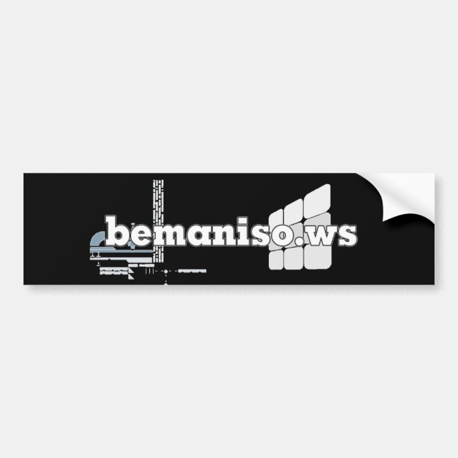 Pegatina Para Coche stickit del #bemaniso (Frente)