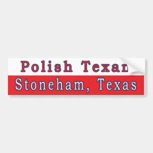 Pegatina Para Coche Stoneham Texan Bumper Sticker