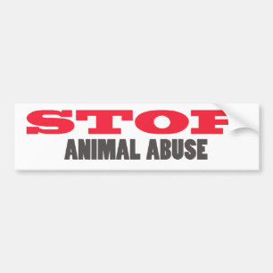 Pegatina Para Coche stop_abuse