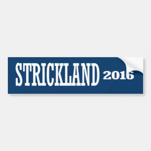 Pegatina Para Coche Strickland - Ted Strickland 2016