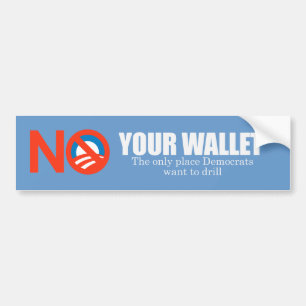 Pegatina Para Coche Su cartera Bumpersticker