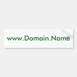 Pegatina Para Coche Su www.Domain.Na yo diseño aquí