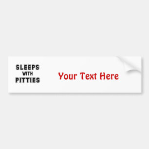 Pegatina Para Coche Sueños con el texto de Pitties