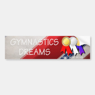 Pegatina Para Coche Sueños de gimnasia TEE