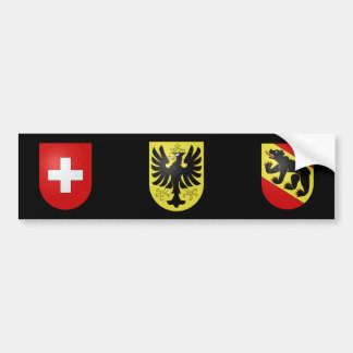 Pegatina Para Coche Suiza - Berna - Oberhasli