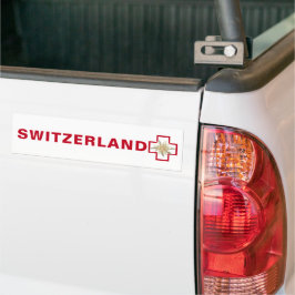Pegatina Para Coche Suiza Edelweiss Schweiz SWISS Suisse