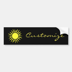 Pegatina Para Coche Sun ardiente Thunder_Cove