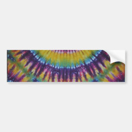 Pegatina Para Coche Sun Burst Tie Dye