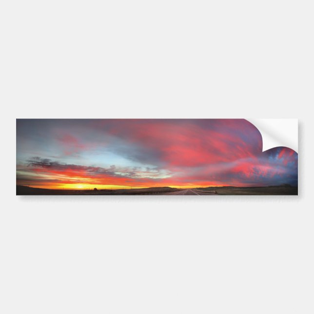 Pegatina Para Coche Sunset 4 (Frente)