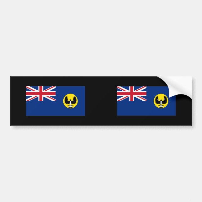 Pegatina Para Coche Sur de Australia, Australia (Frente)