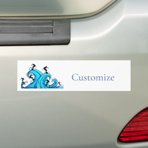 Pegatina Para Coche Surfers Everywhere Thunder_Cove