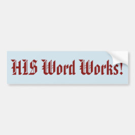 Pegatina Para Coche ¡SUS trabajos de la palabra!