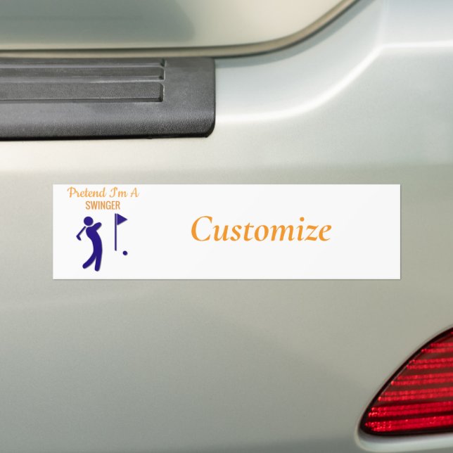 Pegatina Para Coche Swting Golfer Thunder_Thunder_Cove (en coche)