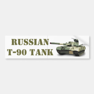 PEGATINA PARA COCHE T-90 RUSO