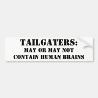 ¿Tailgaters contiene cerebros humanos? Quizá