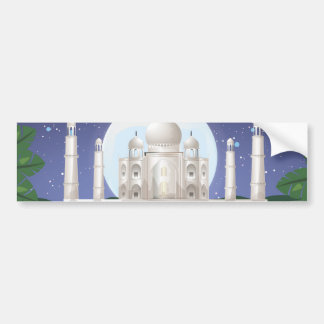 Pegatina Para Coche taj mahal