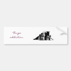 PEGATINA PARA COCHE TANGO ADDICTION