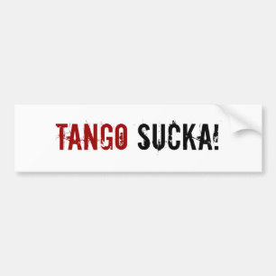 Pegatina Para Coche Tango Sucka!