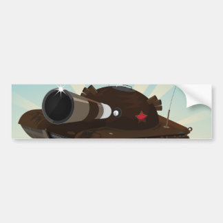 Pegatina Para Coche Tanque militar