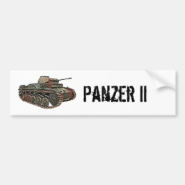 Pegatina Para Coche Tanque Panzer II