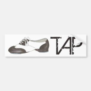Pegatina Para Coche TAP Profesor de danza regalo de zapatos Oxford en 