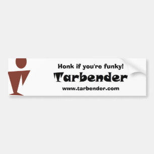 Pegatina Para Coche ¡Tarbender - toque la bocina si usted es