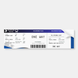 Pegatina Para Coche Tarjeta de embarque de línea de almuerzo (S1E1)