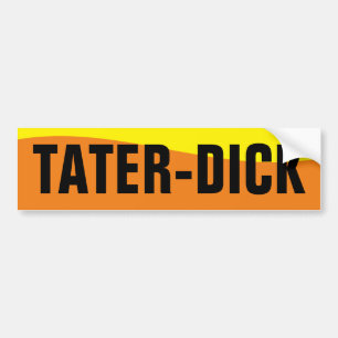 PEGATINA PARA COCHE TATER DICK